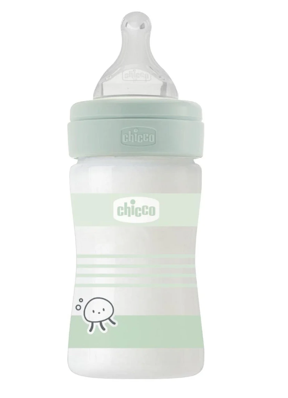 CHICCO - WELL BEING Γυάλινο Μπιμπερό ΘΣ 0+m (Unisex) - 150ml